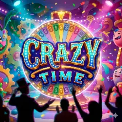 Crazy Time live game show at Winshark Casino Australia